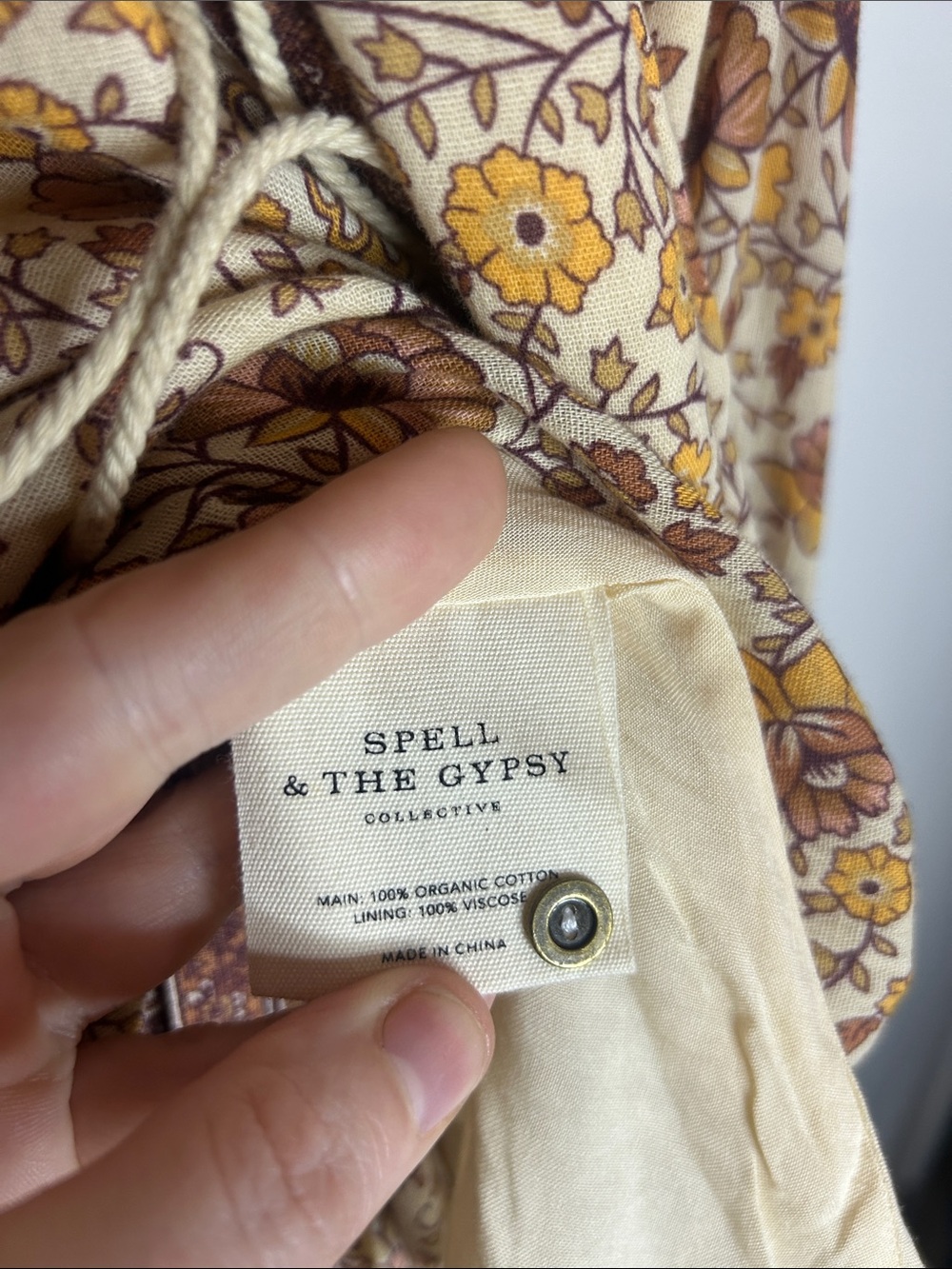 Spell & The Gypsy Collective Floral Boho Maxi Dress - Picture 8 of 10